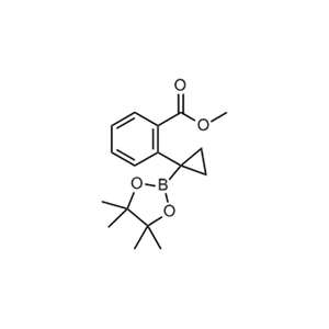 Methyl 2-(1-(4,4,5,5-tetramethyl-1,3,2-dioxaborolan-2-yl)cyclopropyl)benzoate,97%